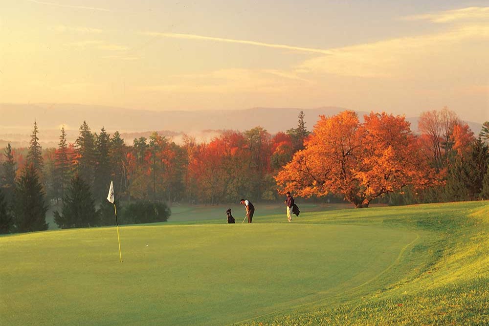 Golfing